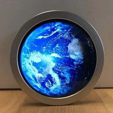 5" Runder Video LCD Display